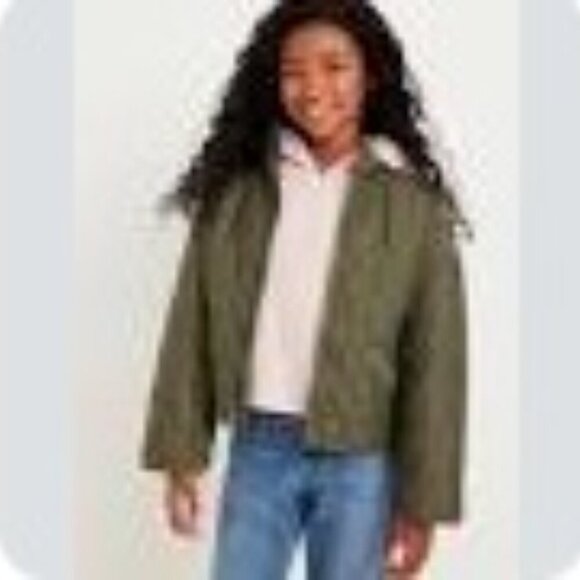 Heart-Quilted Jacket for Girls, Small (6-7) - Picture 6 of 6